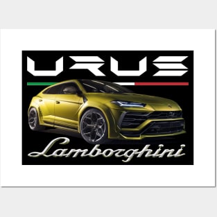 Lamborghini Urus Supercar Products Posters and Art